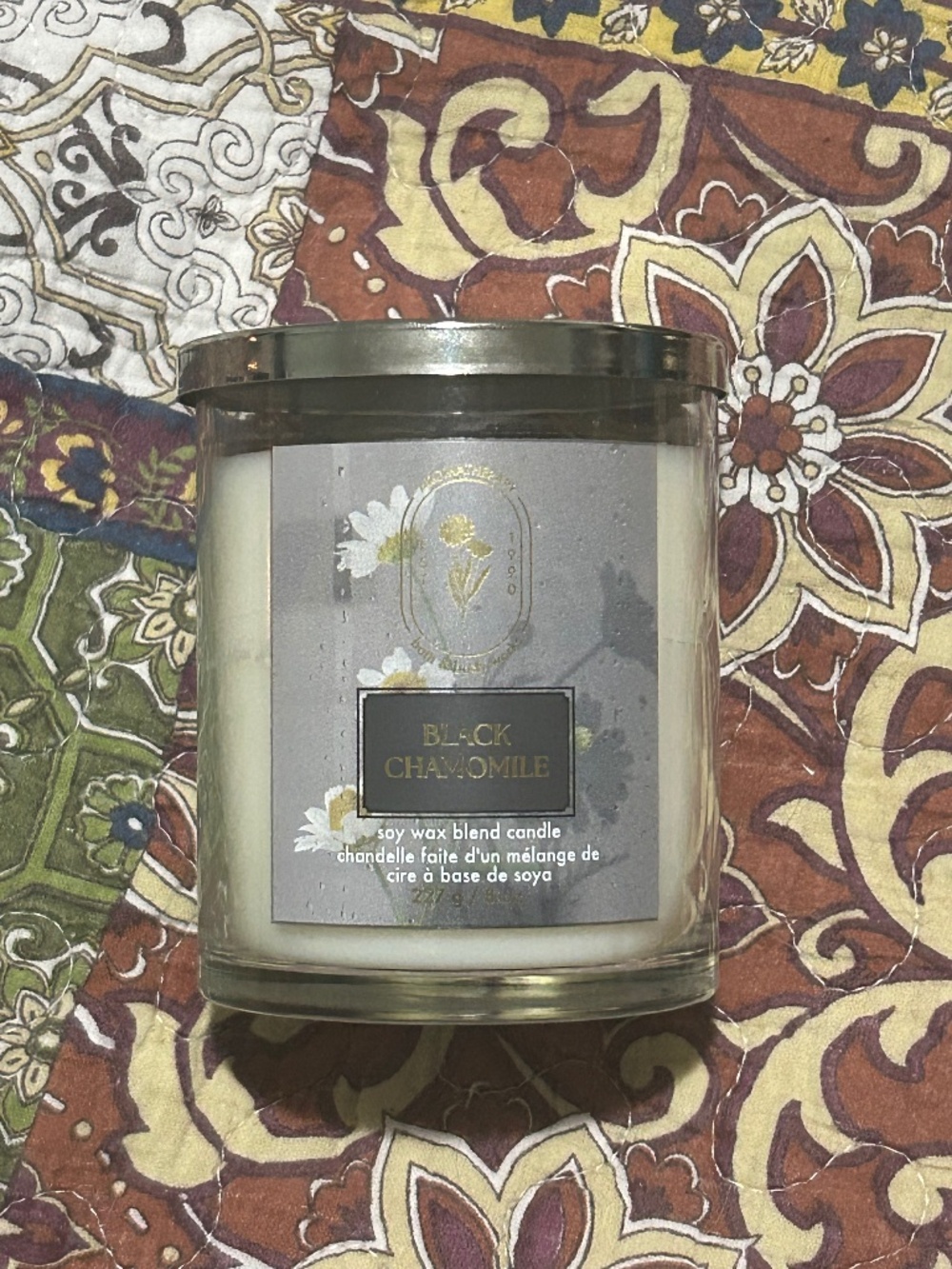Black Chamomile Single Wick Candle | Bath&BodyWorks